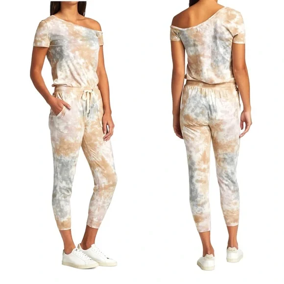 NWT N:Philanthropy Britton Tie Dye Jumpsuit - Picture 4 of 10
